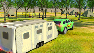 Camper Van Truck Driving Games - Screenshot 1