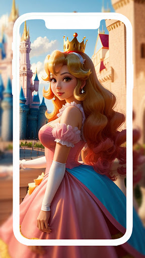 Princesse Peach Wallpaper 4K