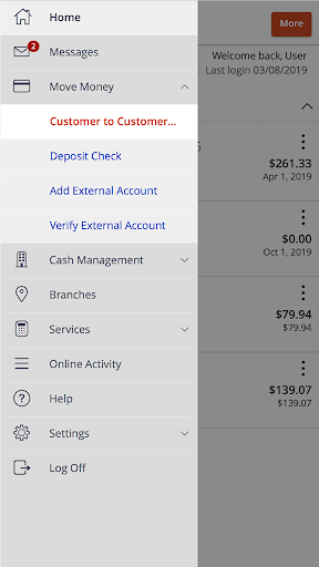 Spencer Cash Management Screen 3