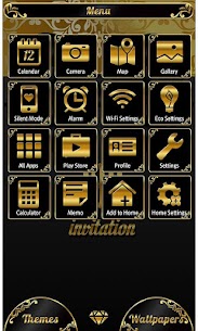 Stylish Theme-VIP Gold Ribbon- APK for Android Download 2