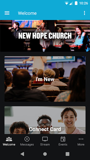 Android application New Hope Eunice screenshort