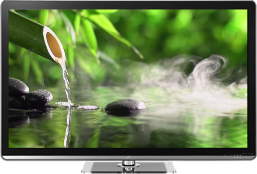 Android application Relaxing Zen Backgrounds on TV screenshort