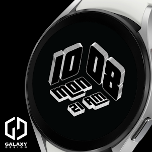 Cool 3D Time Watch Face