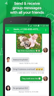 textPlus: Text Message + Call Screenshot