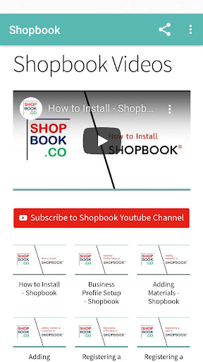 Shopbook Tutorial Screen 3