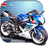 3D Police Motorcycle Race 2016 icon