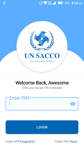 UNSACCO Screen 3