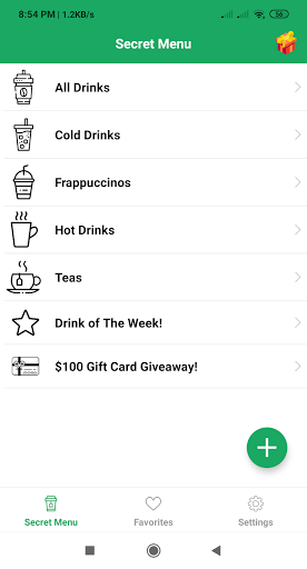 Secret Menu for Starbucks -VIP Screen 3