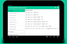 screenshot of All Math formula