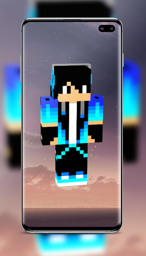 Blue Minecraft Skin