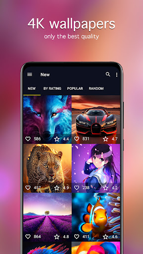 7Fon - Wallpapers 4K (PRO) Screen 2