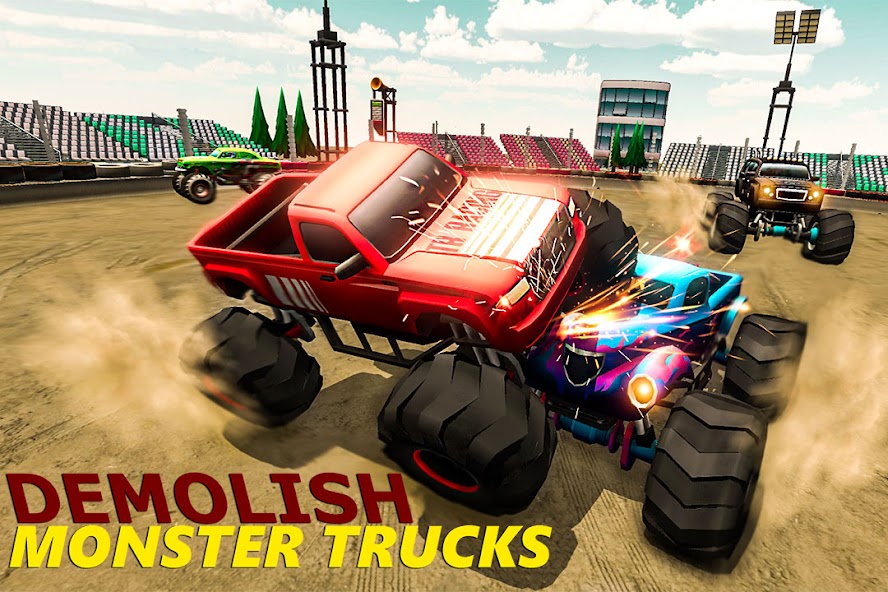 Demolition Derby-Monster Truck banner