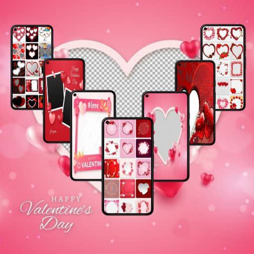 Valentine card frame template Download on Windows