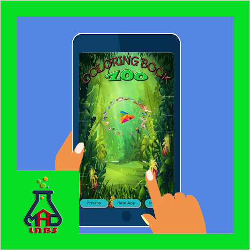 Coloring Book Zoo 2019, Animals