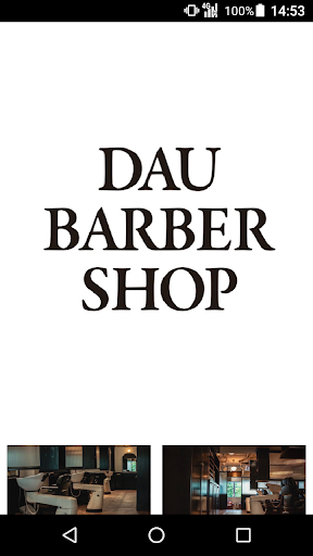 Android application DAU BARBER SHOP 公式アプリ screenshort