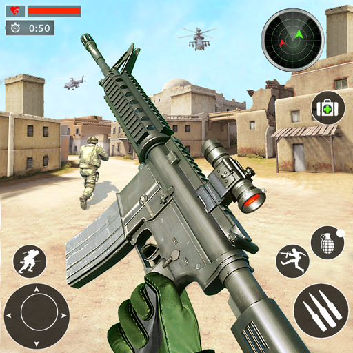 Gun Game FPS Commando Shooting 4.4 Icon