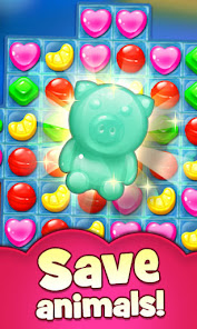 Crazy Candy Fever-Match 3 Game  screenshots 1