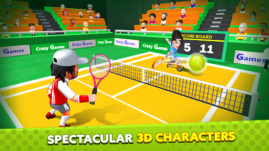 Mini Tennis - Perfect League 1.0 APK + Mod (Free purchase) for Android