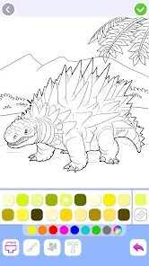 Learn & Play: Dino Coloring  Aplicações de download da Nintendo
