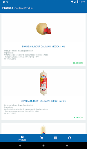 Monor - B2B Application Screen 3