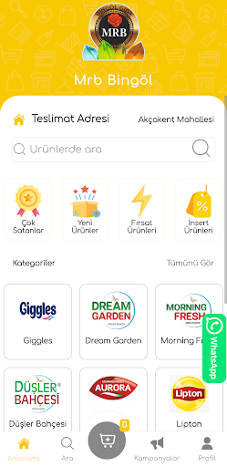 Android application Mrb Bingöl screenshort
