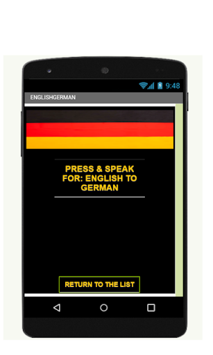 Travel Translator Screen 3