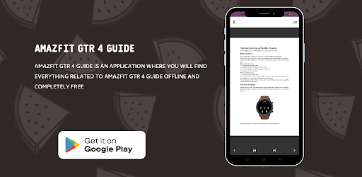 Android application Amazfit GTR 4 guide screenshort