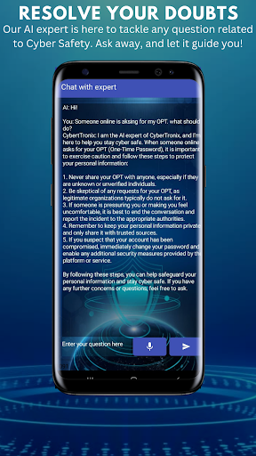 CyberTronix - AI Chatbot Screen 3