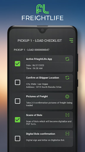 FreightLife Screen 3