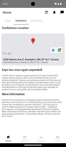 Toronto Dance Teacher Expo Screen 3