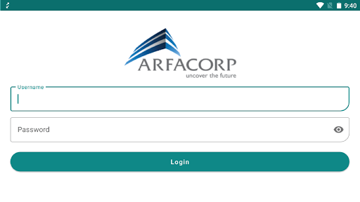 Arfacorp Production System Screen 3