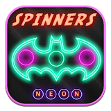 Fidget Spinner Neon Glow icon