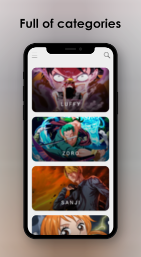 Android application One Wallpaper Pie Anime HD 4K screenshort
