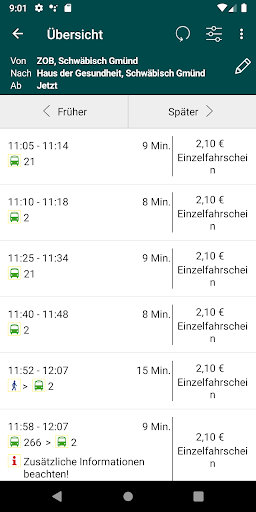 Android application OstalbMobil screenshort
