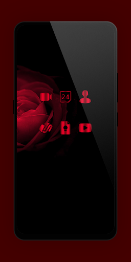 Ravishing Red Icon Pack Screen 2