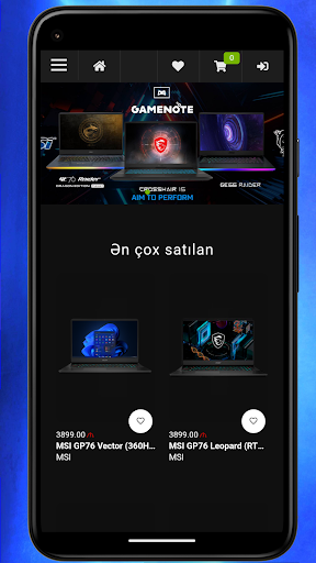Android application Gamenote Store screenshort