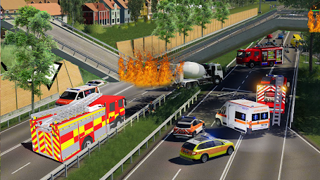 Rescue Truck Simulator Game 3D