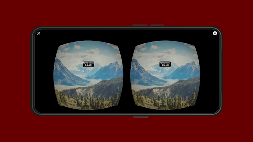 Android application Visual Impairment VR screenshort