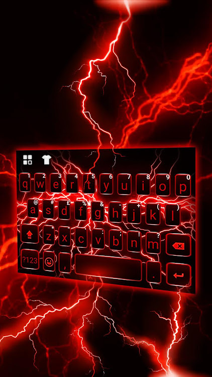 Red Lightning Theme - 8.7.1_0614 - (Android)