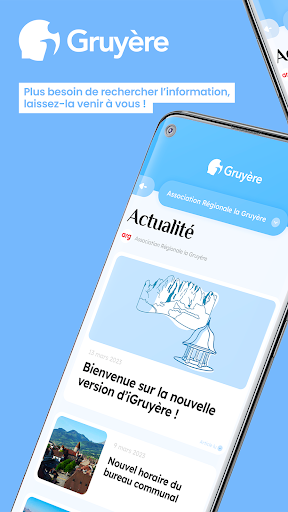 Android application iGruyère screenshort
