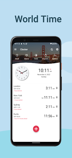 Android application Clocker: Xtreme Alarm to sleep screenshort
