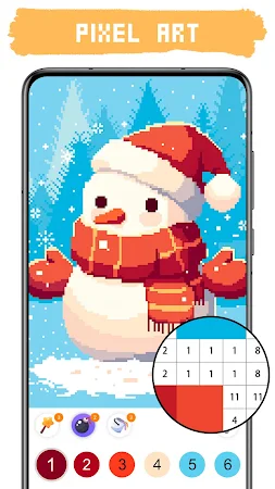 Game screenshot Pixel Art Coloring: Art Games mod apk