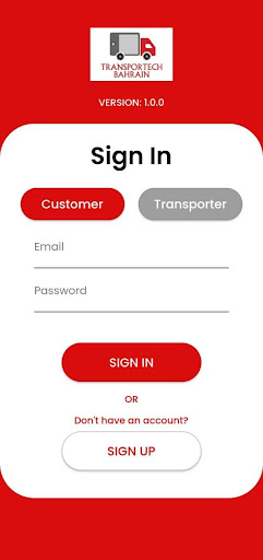 Android application TBC - Transportech Bahrain Co. screenshort