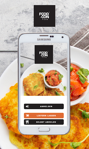 Android application FOODCON screenshort