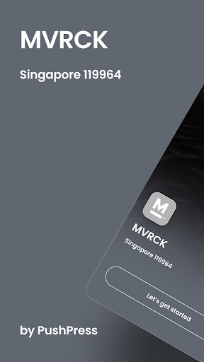 Android application MVRCK™ screenshort