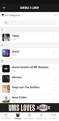 Underground Music Showcase Screen 3