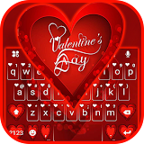 Valentine Hearts Keyboard Theme icon