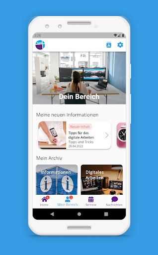 Diakonie Ruhr Team App Screen 3