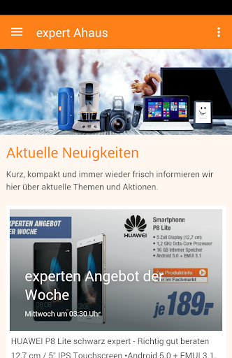 Android application expert Ahaus screenshort