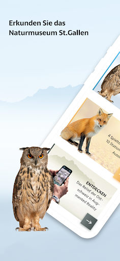Android application Naturmuseum SG Museumsguide screenshort
